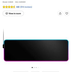 SteelSeries RGB Mousepad