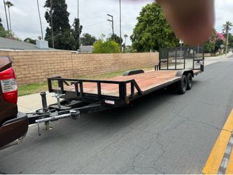 8.5x26 Carson car trailer Rzr 26  deck clean title