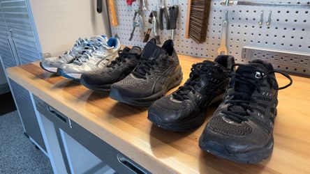 AISICS FOR MEN SIZE 10 (3 Pairs)