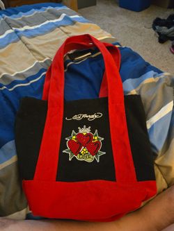Ed Hardy Canvas Tote Bag