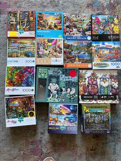 Jigsaw Puzzles 500–1000 Pieces