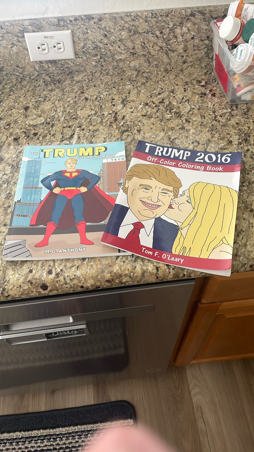 Trump Adult Coloring Book