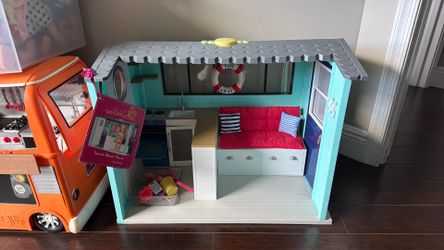American girl doll beach house