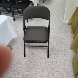 4  Folding  Tables  And  14 coashend  Chairs 