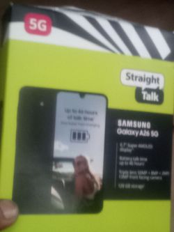 Samsung A26 brand new  straight talk