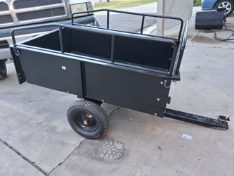 Garden trailer utility dump trailer