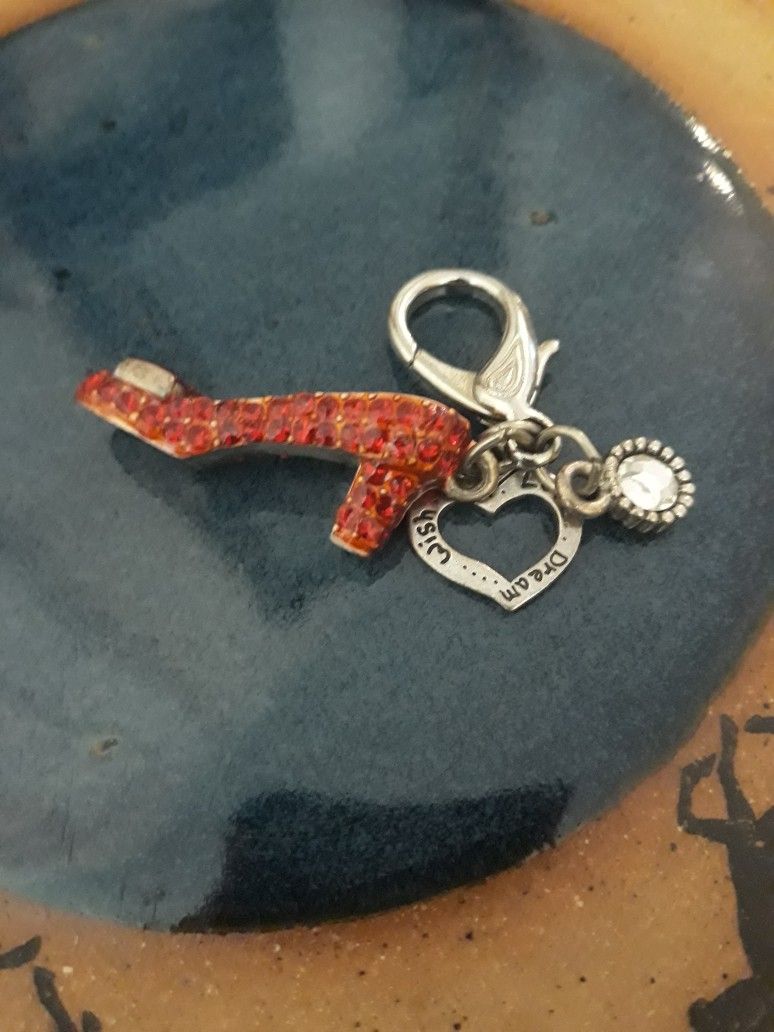 Key Chain Clip Or Pendant! Love, Dream, Wish