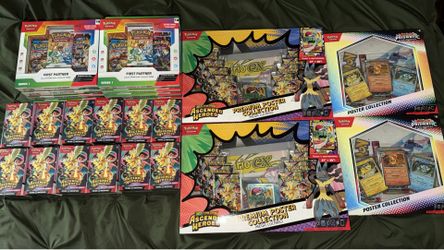 Ascended heroes booster bundles and posters