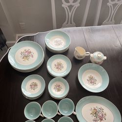 Vintage Cunningham & Pickett China Set