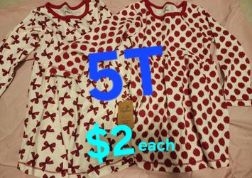 Toddler girl size 5T clothes bathing suit pants dress shirts