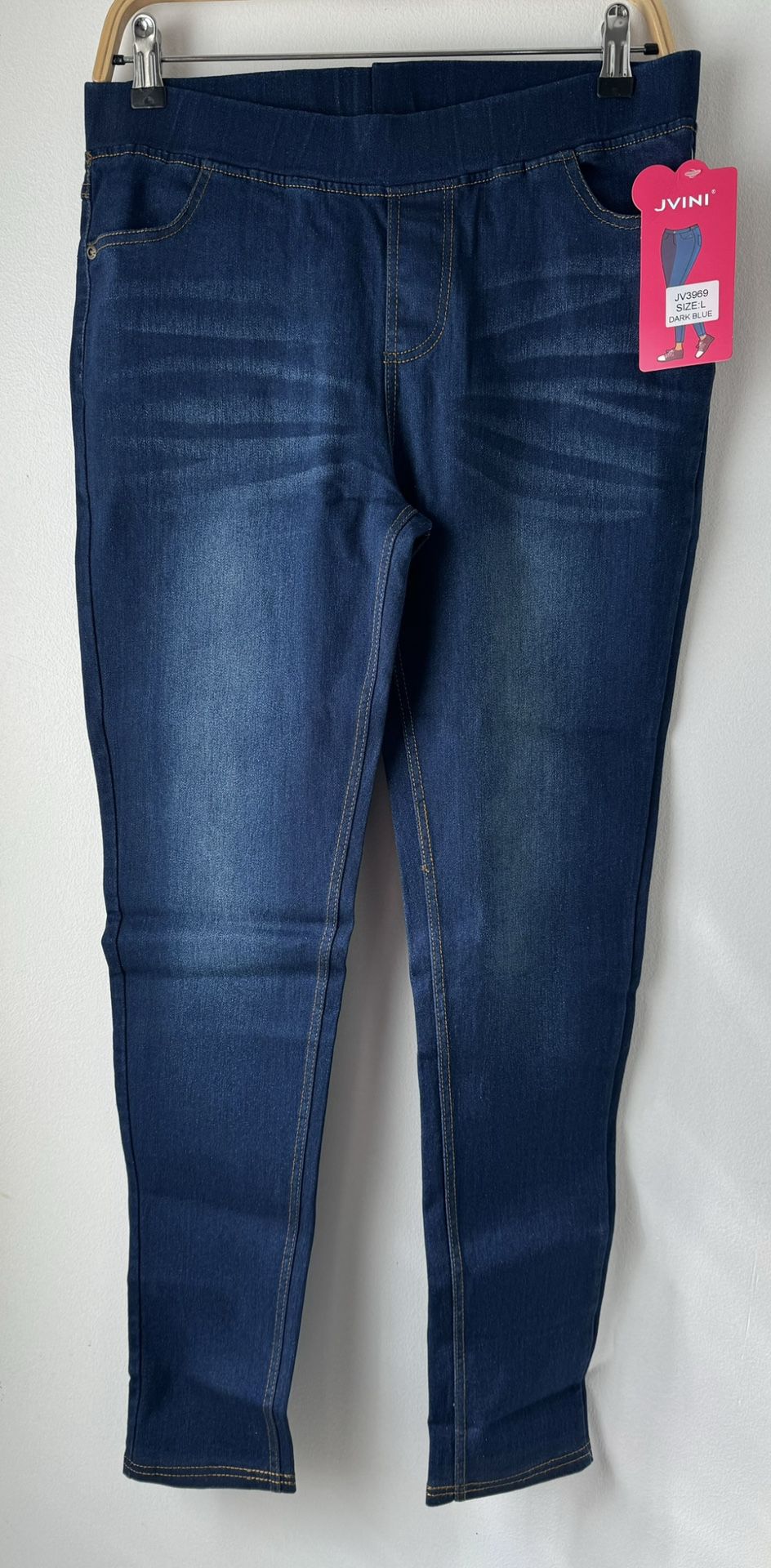 Skinny Blue Jeans, Large 