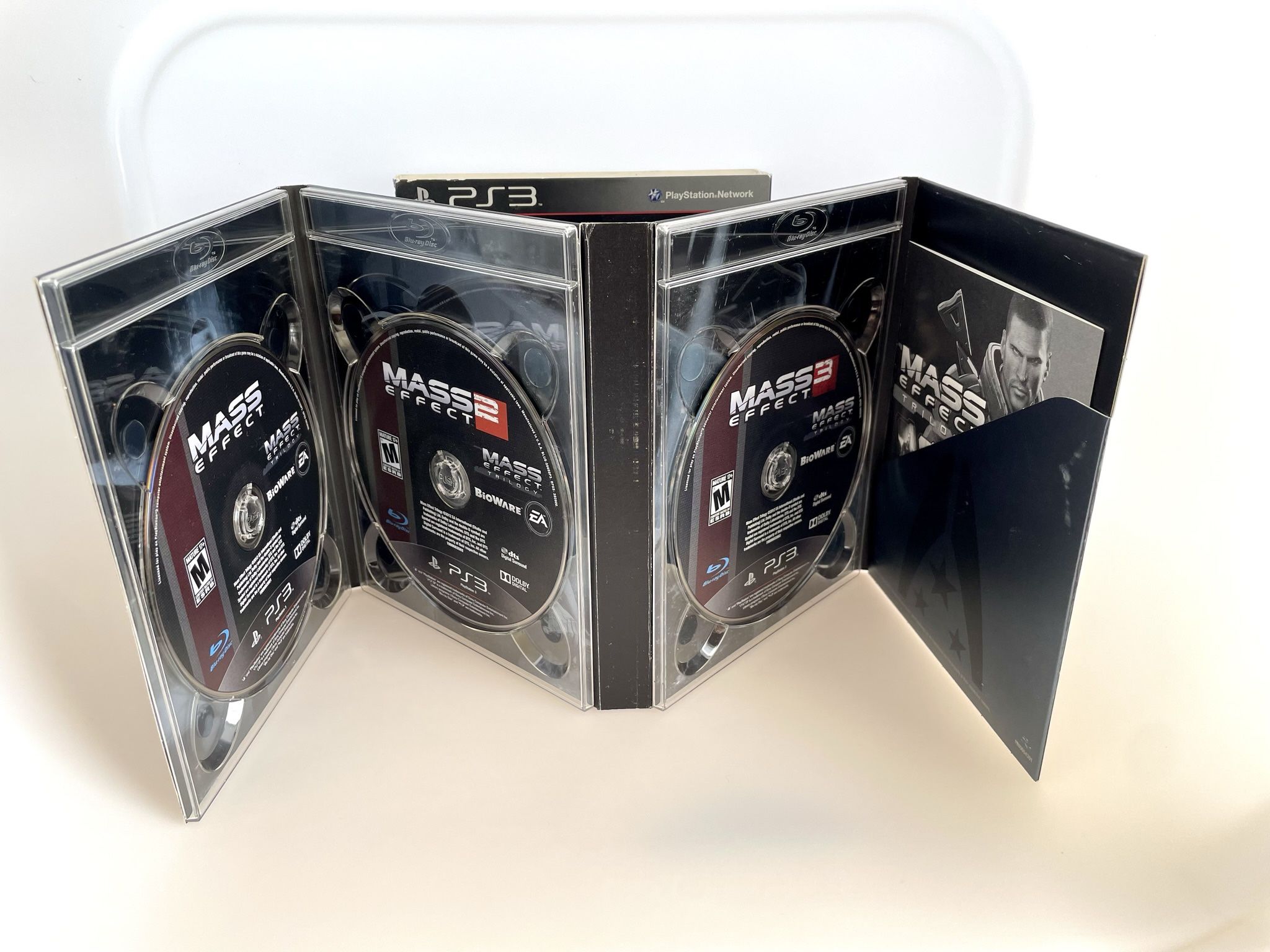 Mass Effect Trilogy For Playstation 3 PS3 CIB *3 Disc Edition*