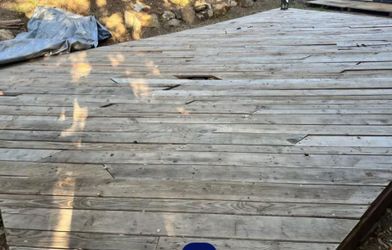 24x14 large outdoor deck