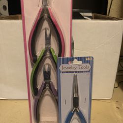 JEWELRY ITEMS:  Tools, Beads And Clasp $10