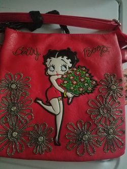New with tags Betty Boop handbag purse