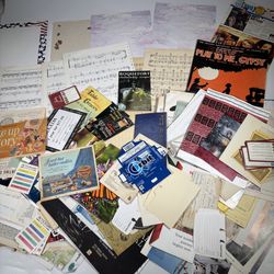 Junk Journal Ephemera Lot 4.5+ lb Vintage Paper Mixed Media Scrapbook Collage