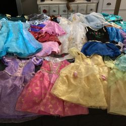 Disney Princess Costumes, Size 4