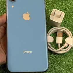 IPhone XR (64gb) Blue UNLOCKED, Excellent Condition 