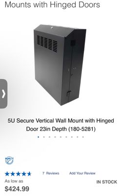 5U wall mount server rack
