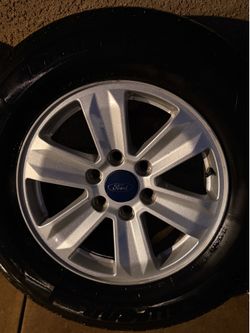 F150  Wheels Stocks Rime Size 17 2015-2019 F150