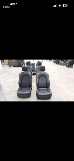 '20-'25 TOYOTA HIGHLANDER 3 row black leather power seat set OEM