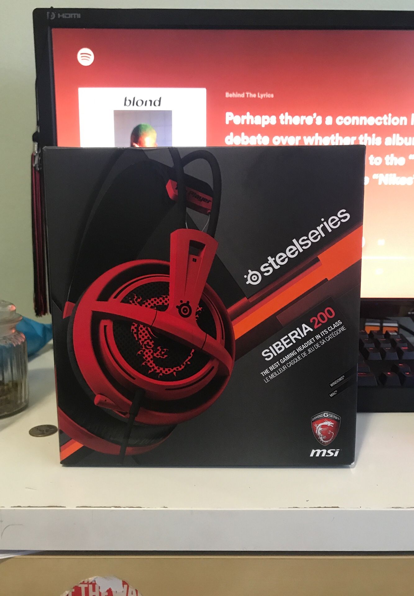 Steelseries gaming headset. For windows and mac.