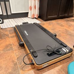 Flat Folding Treadmill-Great for Under Standing Desk!