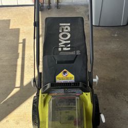 RYOBI Battery Lawnmower 