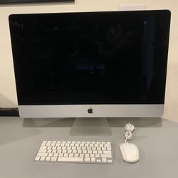 Late 2015 iMac 27 inch screen with 24 GB Ram, 2GB GPU, and 5K Display