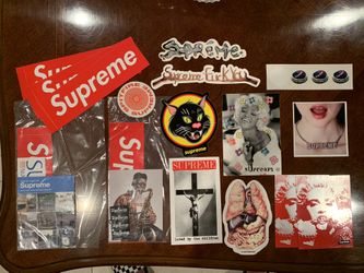Supreme Stickers