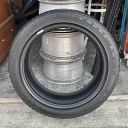 1 Used Tire Goodyear Eagle LS2 245/45R19 About 70% tread. Some edge wear. 