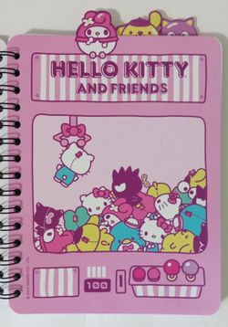 Sanrio HELLO KITTY & FRIENDS 4-TAB SPIRAL DOT GRID NOTEBOOK JOURNAL Kawaii  - New for Sale in Jacksonville, FL - OfferUp