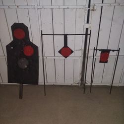 Fun Metal Swinging Targets USED