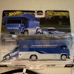 Team Transport Hot Wheels Ford Motorsport