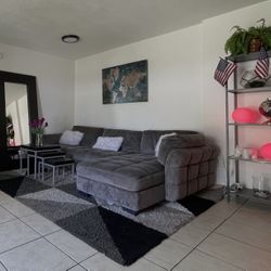  Rooms To Go Largo Drive Gray 2 Pc Sectional Sofa 