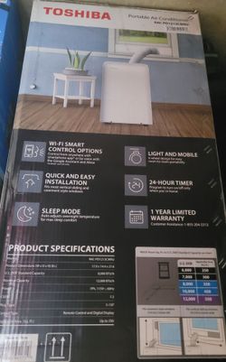 Toshiba, white Indoor AC