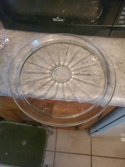 Lg Glass Serving Tray