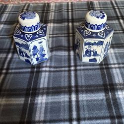 1940’s Chinese Tea Jars