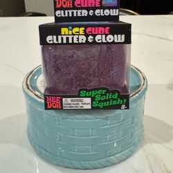 Needoh glitter cube