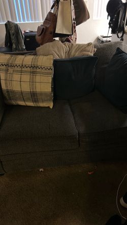 Small couch gray