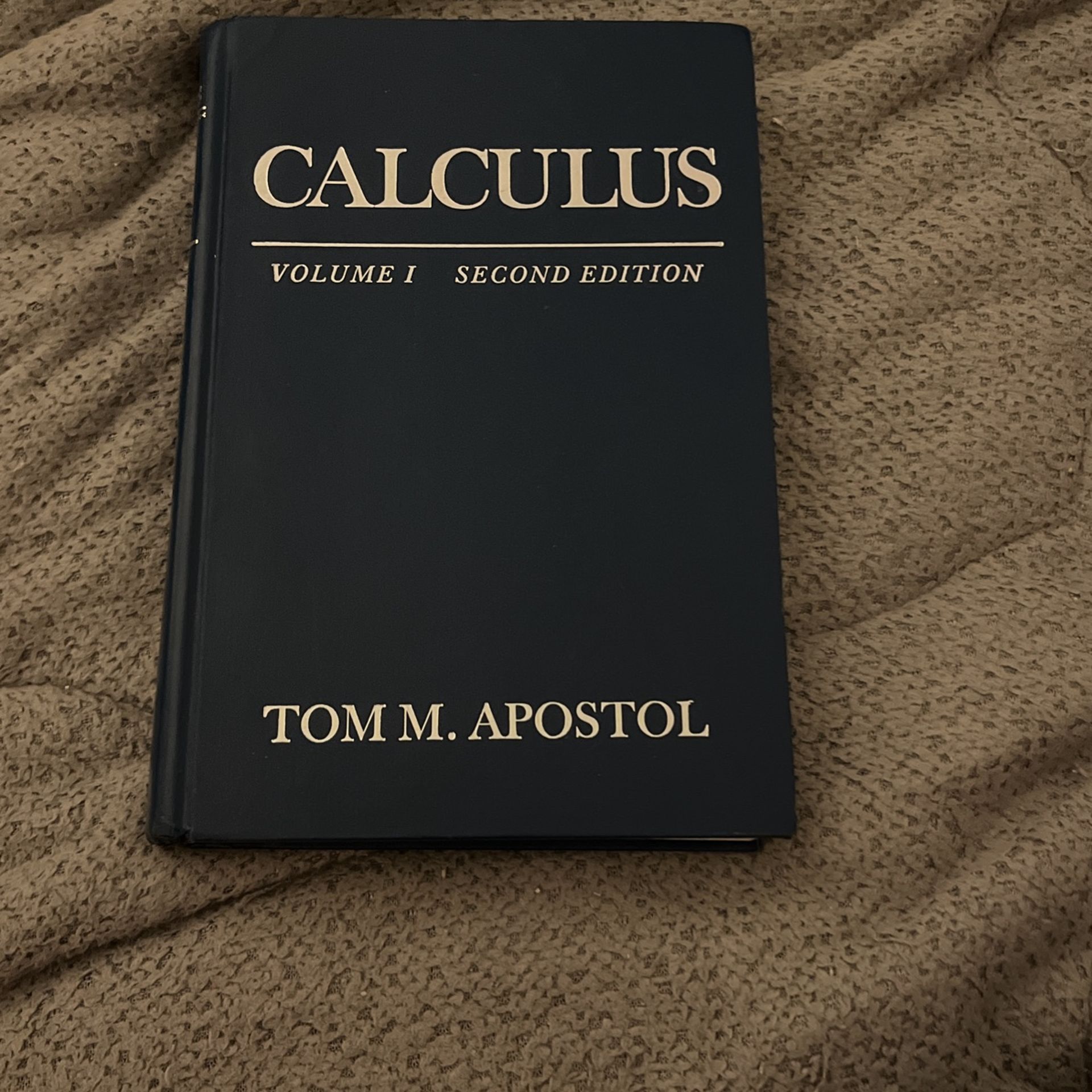 Tom apostle Calculus Textbook