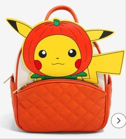 Pokémon Pumpkin Pikachu Mini Backpack