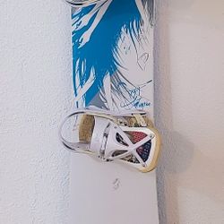 CAPITA "Saturnia"144cm Snowboard + BURTON Lexa Bindings 