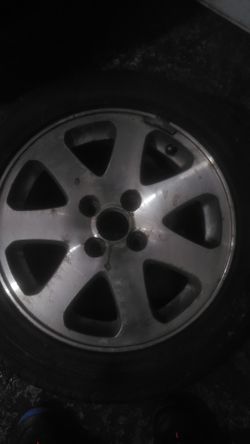 2000 Honda Civic SI rim's