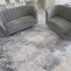 4 Piece Sofa And Couch Set 