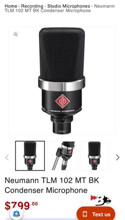 Neumann 102 my black