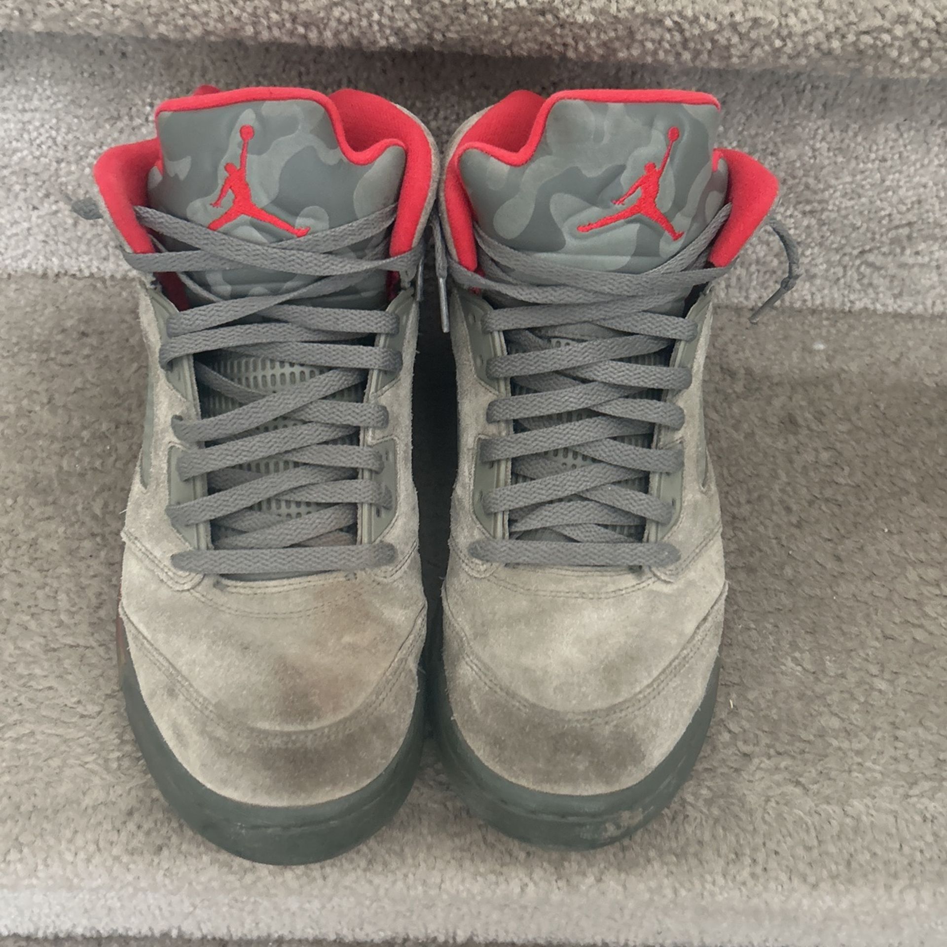 Jordan 5 P-51 Camo Size 10.5