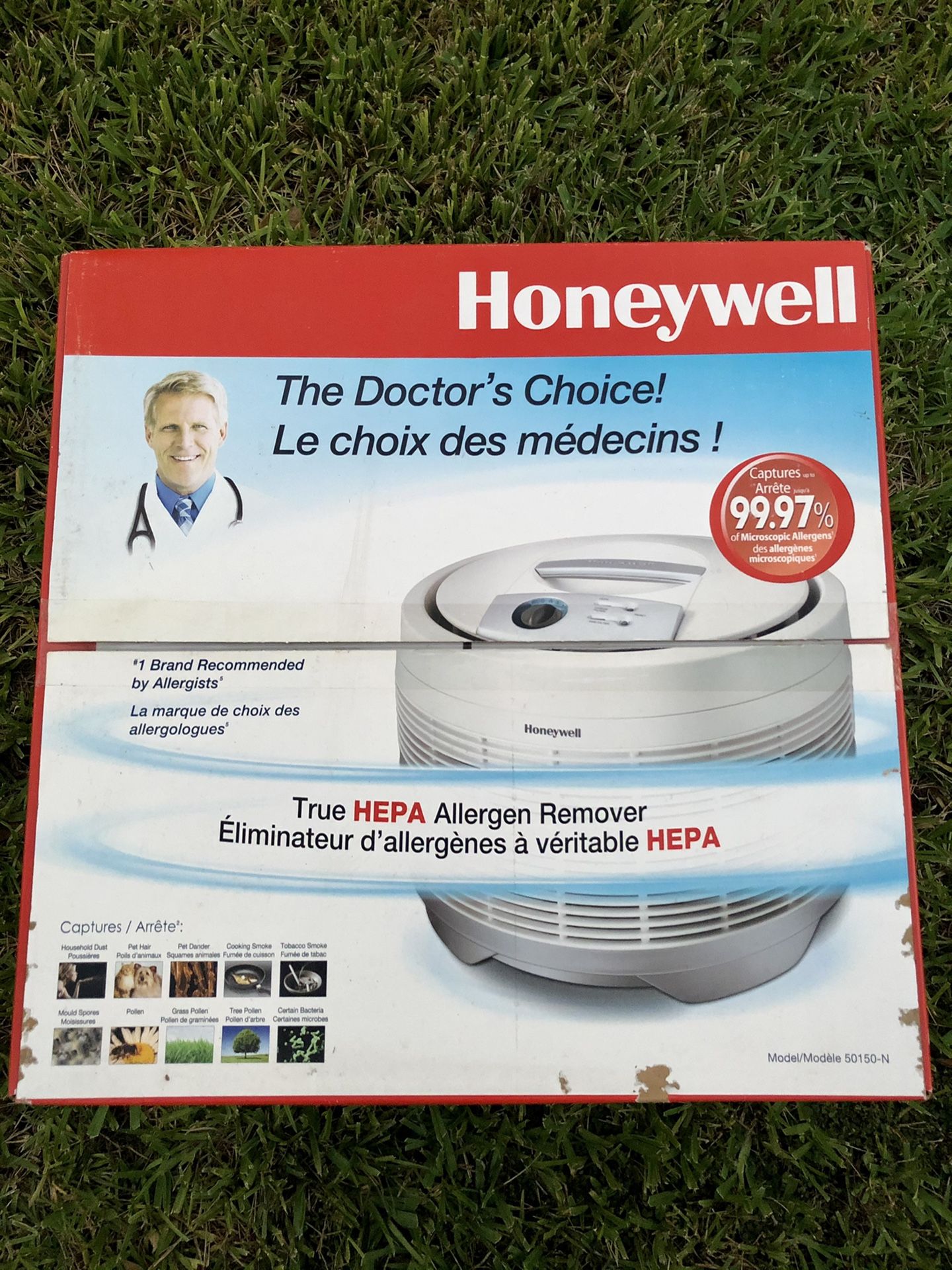 Honeywell True HEPA Allergen Remover Air Purifier