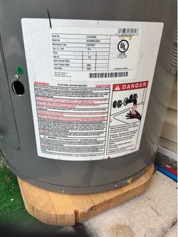 Hot water heater 20 gallons