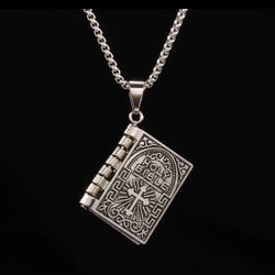 Spiritual Bible Pendant Jewelry necklace accessories collectibles 